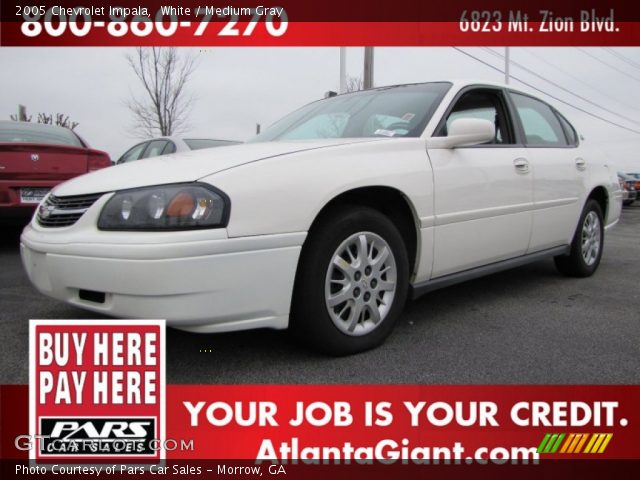 2005 Chevrolet Impala  in White
