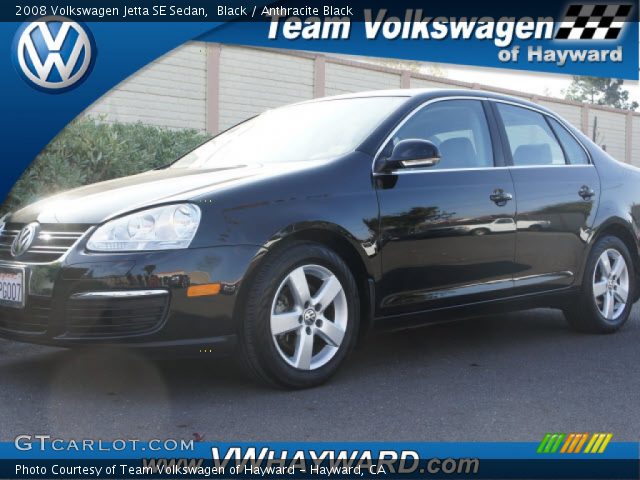 2008 Volkswagen Jetta SE Sedan in Black