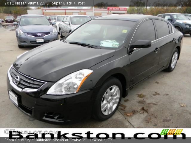 2011 Nissan Altima 2.5 S in Super Black