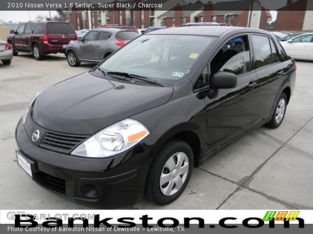 2010 Nissan Versa 1.6 Sedan in Super Black