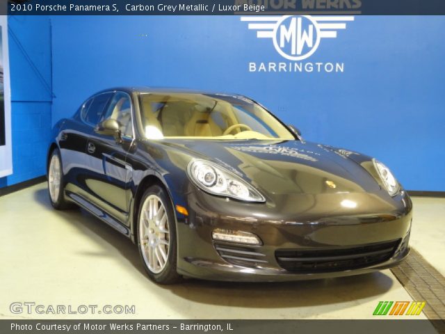 2010 Porsche Panamera S in Carbon Grey Metallic