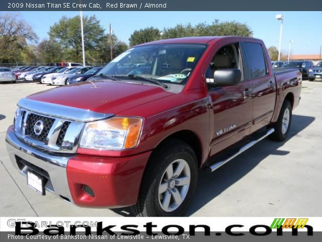 2009 Nissan Titan SE Crew Cab in Red Brawn