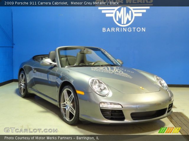 2009 Porsche 911 Carrera Cabriolet in Meteor Grey Metallic
