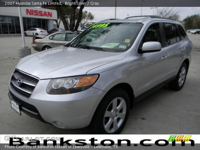 2007 Hyundai Santa Fe Limited in Bright Silver