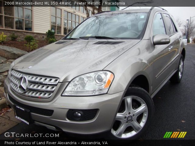 2008 Mercedes-Benz ML 350 4Matic in Pewter Metallic