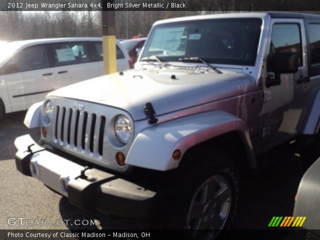 2012 Jeep Wrangler Sahara 4x4 in Bright Silver Metallic