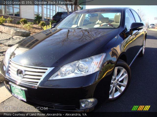 2010 Lexus ES 350 in Obsidian Black