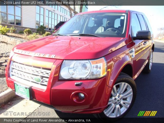 2009 Land Rover LR2 HSE in Rimini Red Metallic