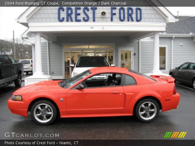 2004 Ford Mustang GT Coupe in Competition Orange
