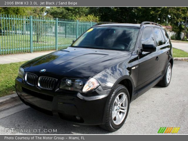 2006 BMW X3 3.0i in Jet Black