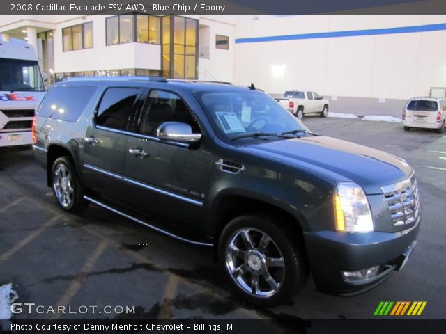 2008 Cadillac Escalade ESV AWD in Blue Chip
