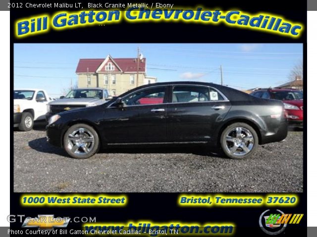 2012 Chevrolet Malibu LT in Black Granite Metallic