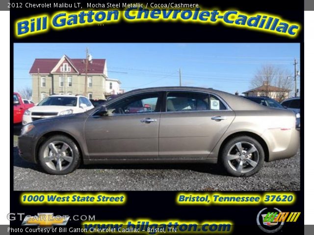 2012 Chevrolet Malibu LT in Mocha Steel Metallic