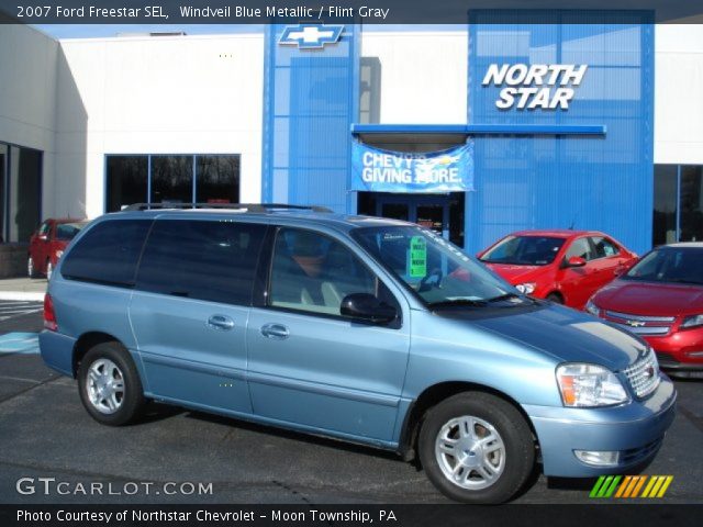 2007 Ford Freestar SEL in Windveil Blue Metallic