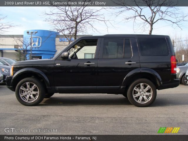 2009 Land Rover LR3 HSE in Santorini Black Metallic