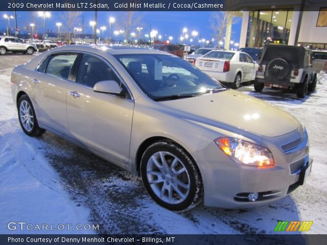 2009 Chevrolet Malibu LTZ Sedan in Gold Mist Metallic