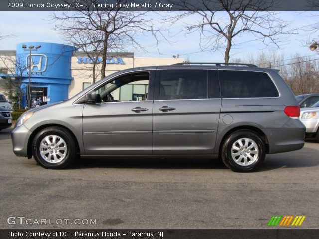 2009 Honda Odyssey EX-L in Sterling Gray Metallic