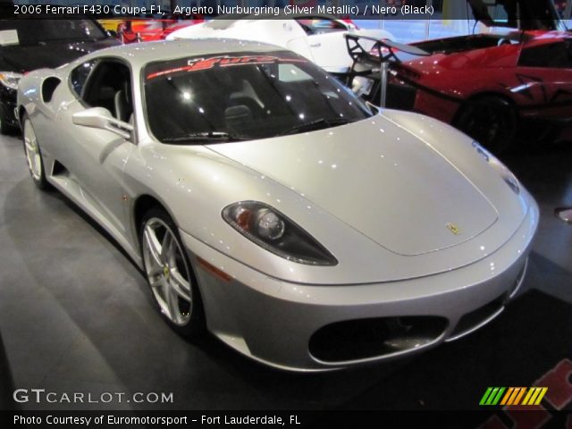 2006 Ferrari F430 Coupe F1 in Argento Nurburgring (Silver Metallic)