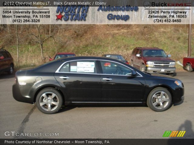 2012 Chevrolet Malibu LT in Black Granite Metallic