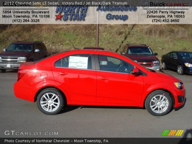 2012 Chevrolet Sonic LT Sedan in Victory Red