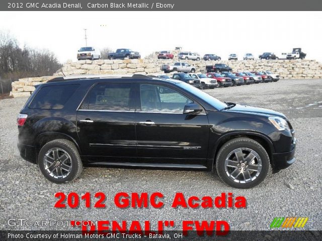 2012 GMC Acadia Denali in Carbon Black Metallic