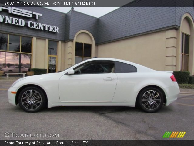 2007 Infiniti G 35 Coupe in Ivory Pearl