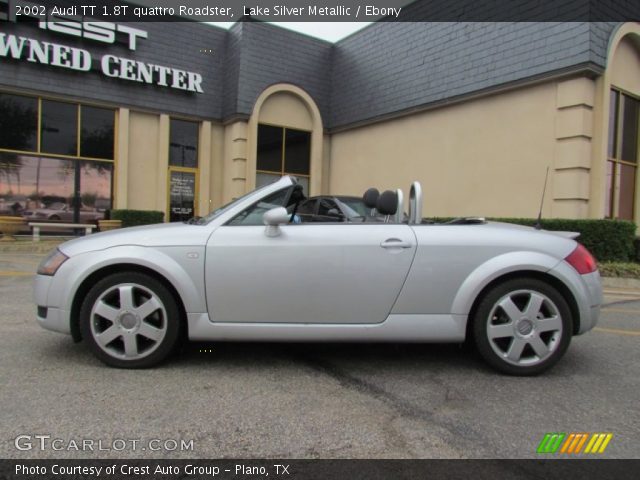 2002 Audi TT 1.8T quattro Roadster in Lake Silver Metallic