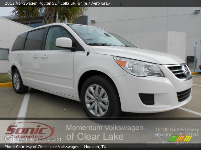 2012 Volkswagen Routan SE in Calla Lily White