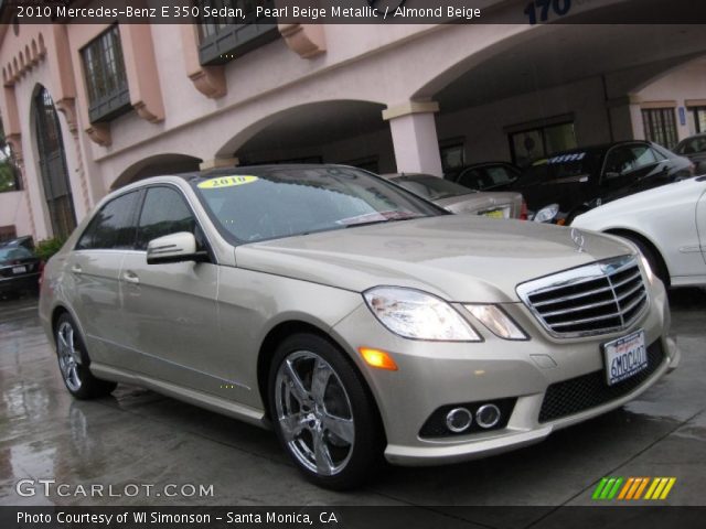 2010 Mercedes-Benz E 350 Sedan in Pearl Beige Metallic