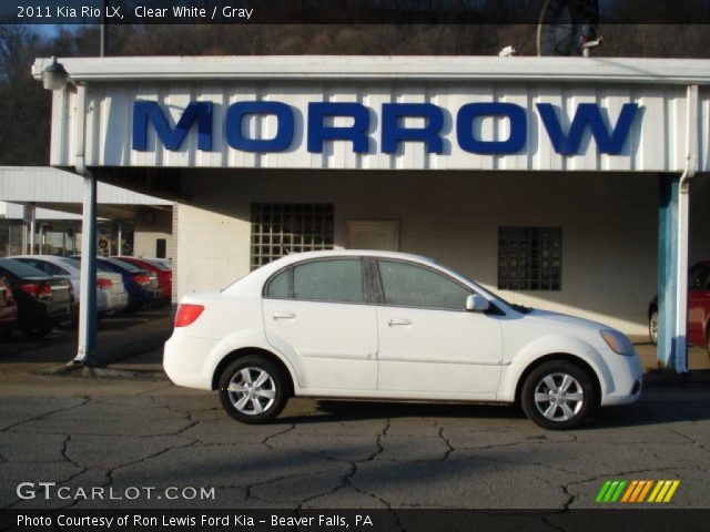 2011 Kia Rio LX in Clear White