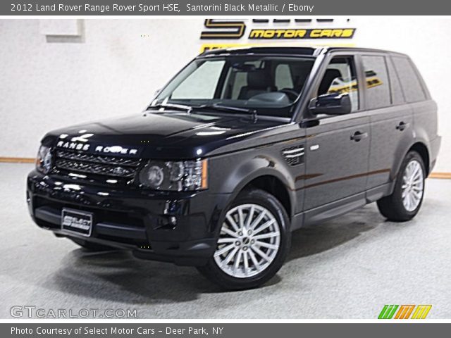 2012 Land Rover Range Rover Sport HSE in Santorini Black Metallic