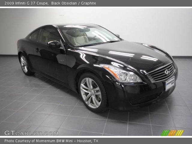 2009 Infiniti G 37 Coupe in Black Obsidian