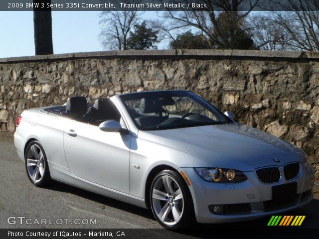 2009 BMW 3 Series 335i Convertible in Titanium Silver Metallic