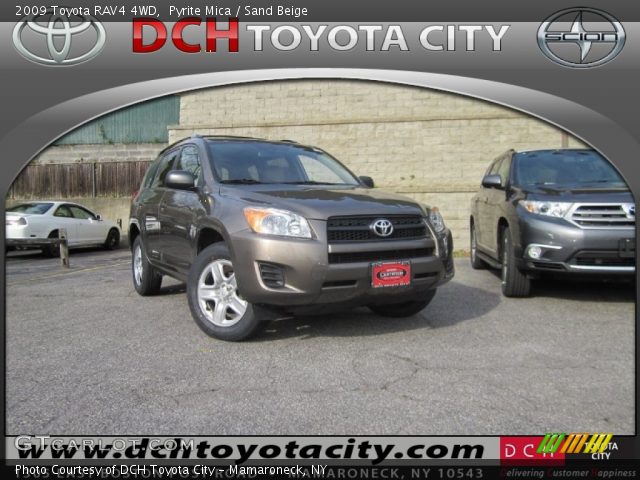 2009 Toyota RAV4 4WD in Pyrite Mica