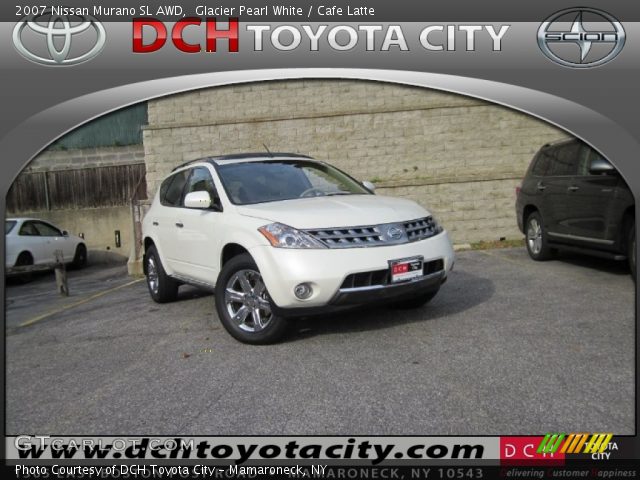 2007 Nissan Murano SL AWD in Glacier Pearl White