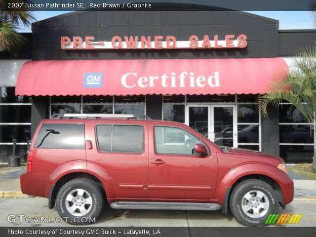 2007 Nissan Pathfinder SE in Red Brawn