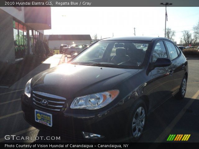 2010 Hyundai Elantra GLS in Regatta Blue