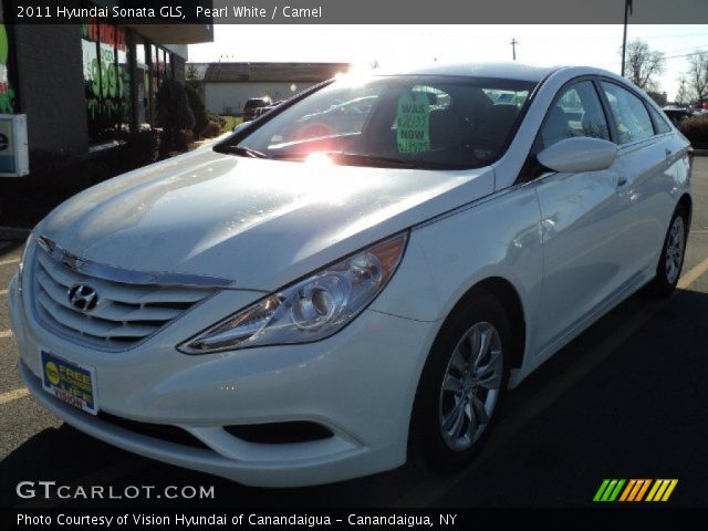 2011 Hyundai Sonata GLS in Pearl White
