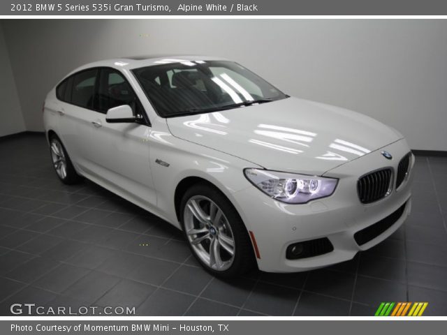 2012 BMW 5 Series 535i Gran Turismo in Alpine White