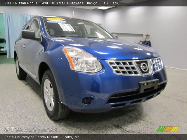 2010 Nissan Rogue S AWD 360 Value Package in Indigo Blue