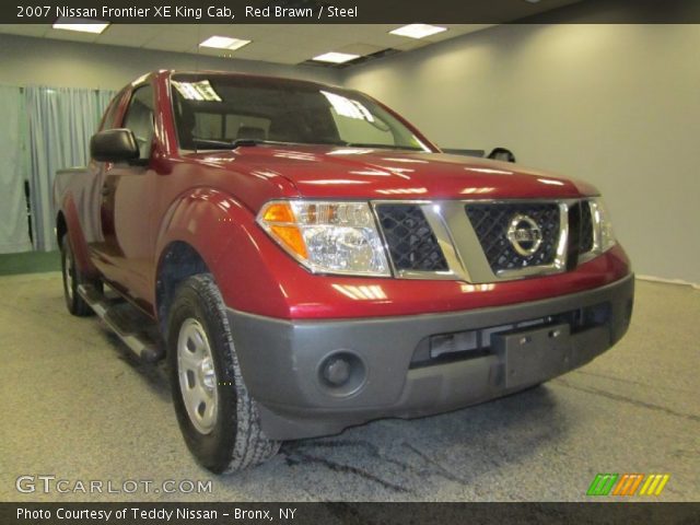 2007 Nissan Frontier XE King Cab in Red Brawn