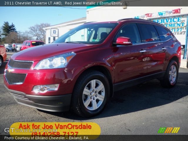 2011 Chevrolet Traverse LT AWD in Red Jewel Metallic