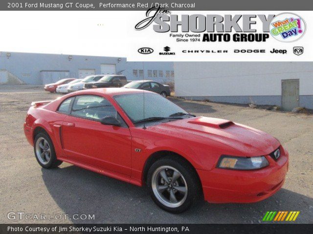 2001 Ford Mustang GT Coupe in Performance Red