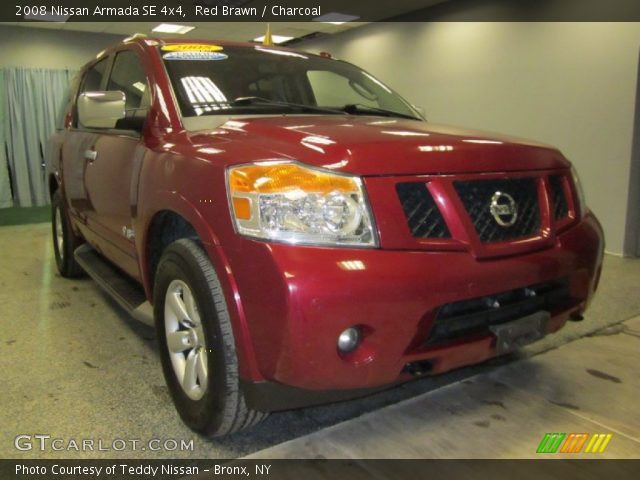 2008 Nissan Armada SE 4x4 in Red Brawn