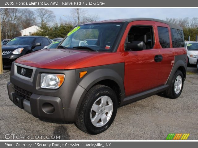 2005 Honda Element EX AWD in Rallye Red