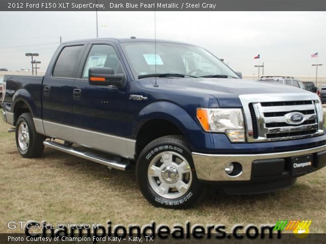 2012 Ford F150 XLT SuperCrew in Dark Blue Pearl Metallic