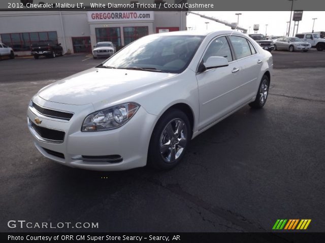 2012 Chevrolet Malibu LT in White Diamond Tricoat