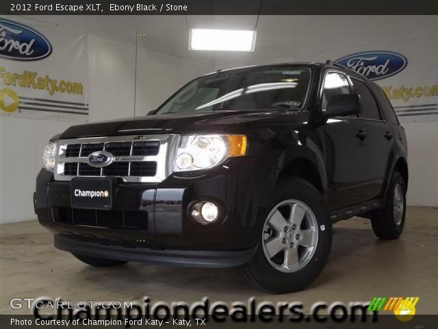 2012 Ford Escape XLT in Ebony Black