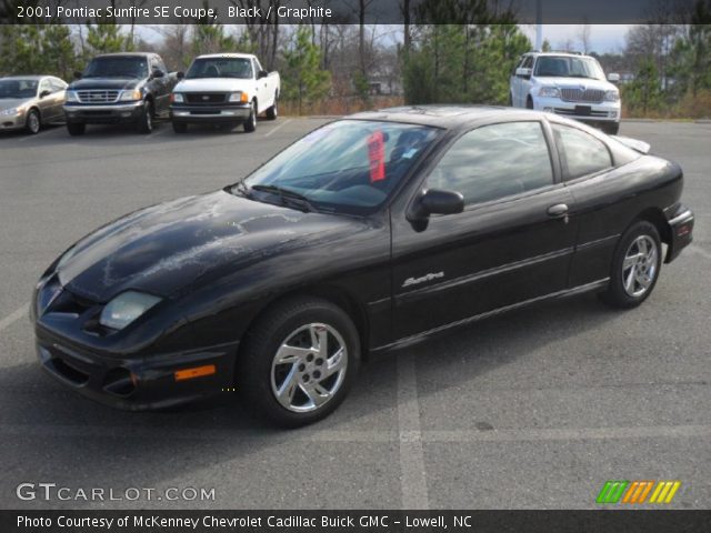 2001 Pontiac Sunfire SE Coupe in Black