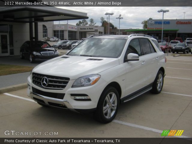 2012 Mercedes-Benz ML 350 4Matic in Arctic White